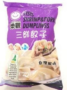乐观 三鲜饺子 550g