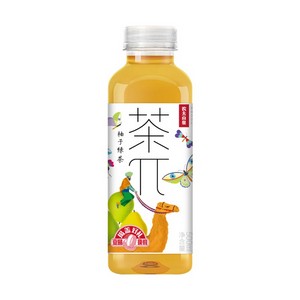 茶π 柚子绿茶 500ml