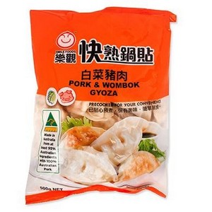 乐观 白菜猪肉锅贴 500g