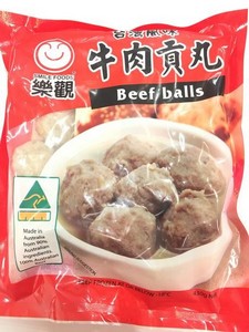 乐观 牛肉贡丸 430g