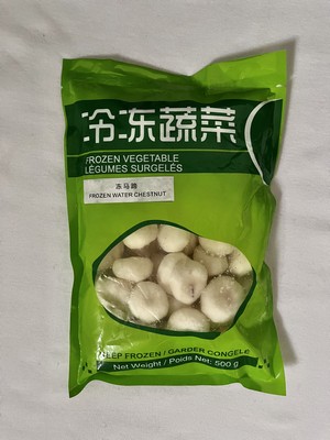 冷冻蔬菜 冻马蹄 500g