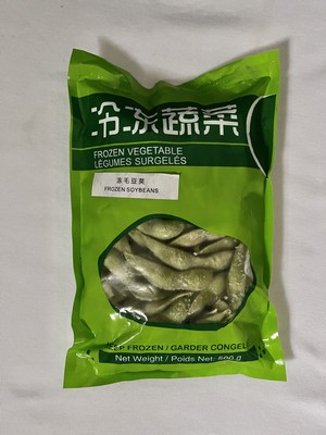 冷冻蔬菜 冻毛豆荚 500g