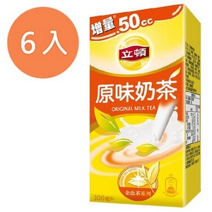 立顿 原味奶茶 6x300ml