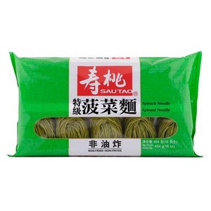 寿桃 菠菜面 454g