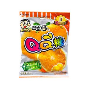 旺仔 QQ糖 香橙味 70g