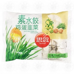 思念 鸡蛋韭菜素水饺 500g