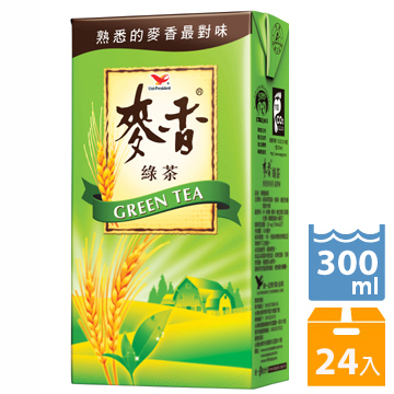 麦香 绿茶 24x300ml