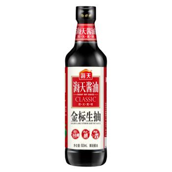 海天 金标生抽 500ml