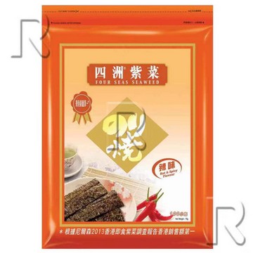 四洲紫菜 辣味 75g