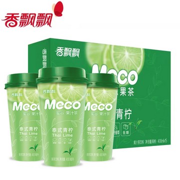 香飘飘 蜜谷•果汁茶 泰式青柠 15x400ml