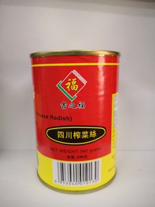 吉之福 四川榨菜丝 340g