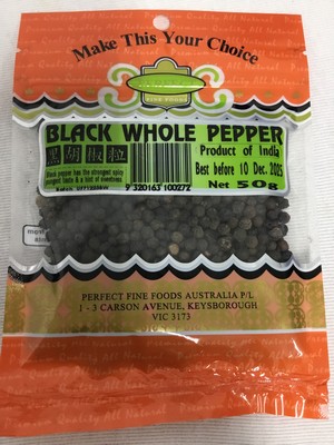Perfect 黑胡椒粒 50g