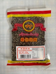 金鱼商标 黑胡椒碎 100g