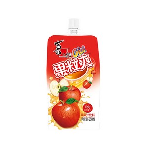 喜之郎 果粒爽 苹果汁饮料 350ml