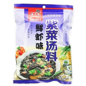 珍之味 紫菜汤料鲜虾味 72g