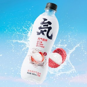 元气森林 荔枝味苏打气泡水 500ml