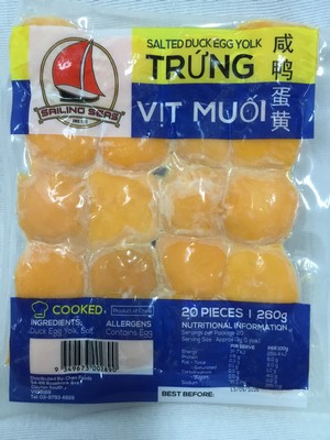 TRUNG 咸鸭蛋黄 20pieces