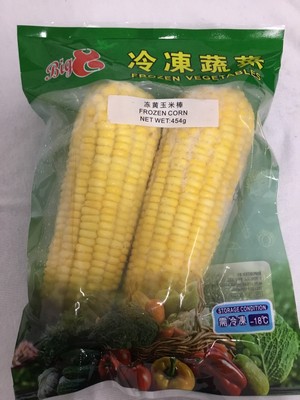 冷冻黄玉米棒454g
